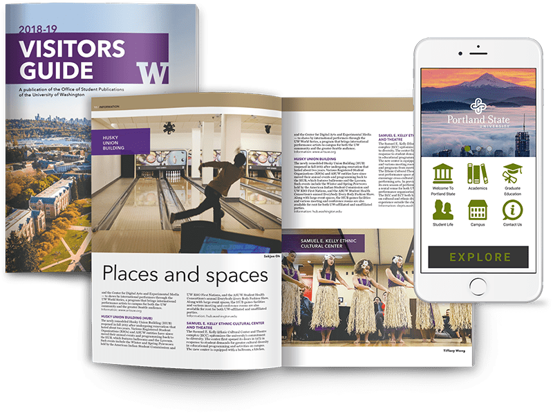 Visitor Guide Magazine and Progressive Web App