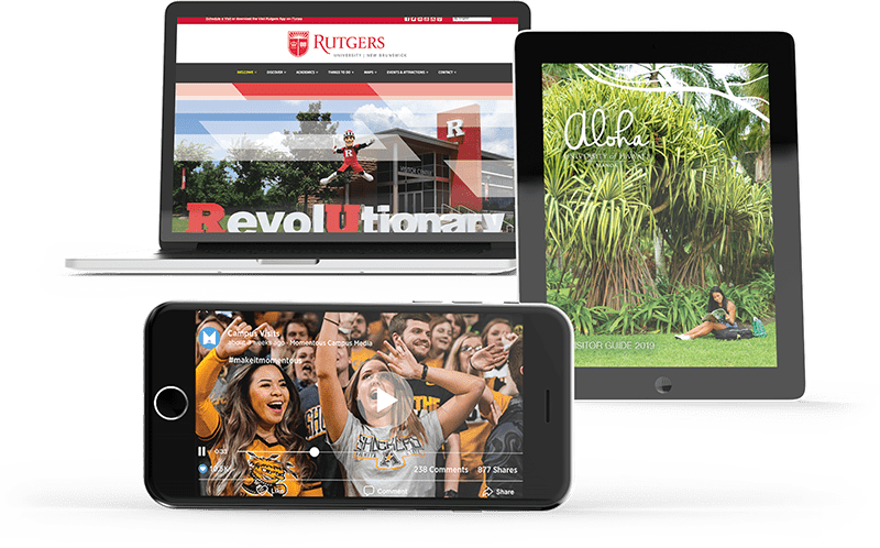 Visitor Guide Website and Ebook with EnergEyes video